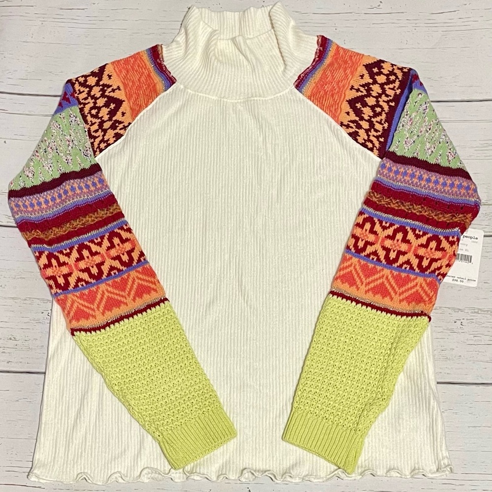Free People Prism Sweater Women's Size XL